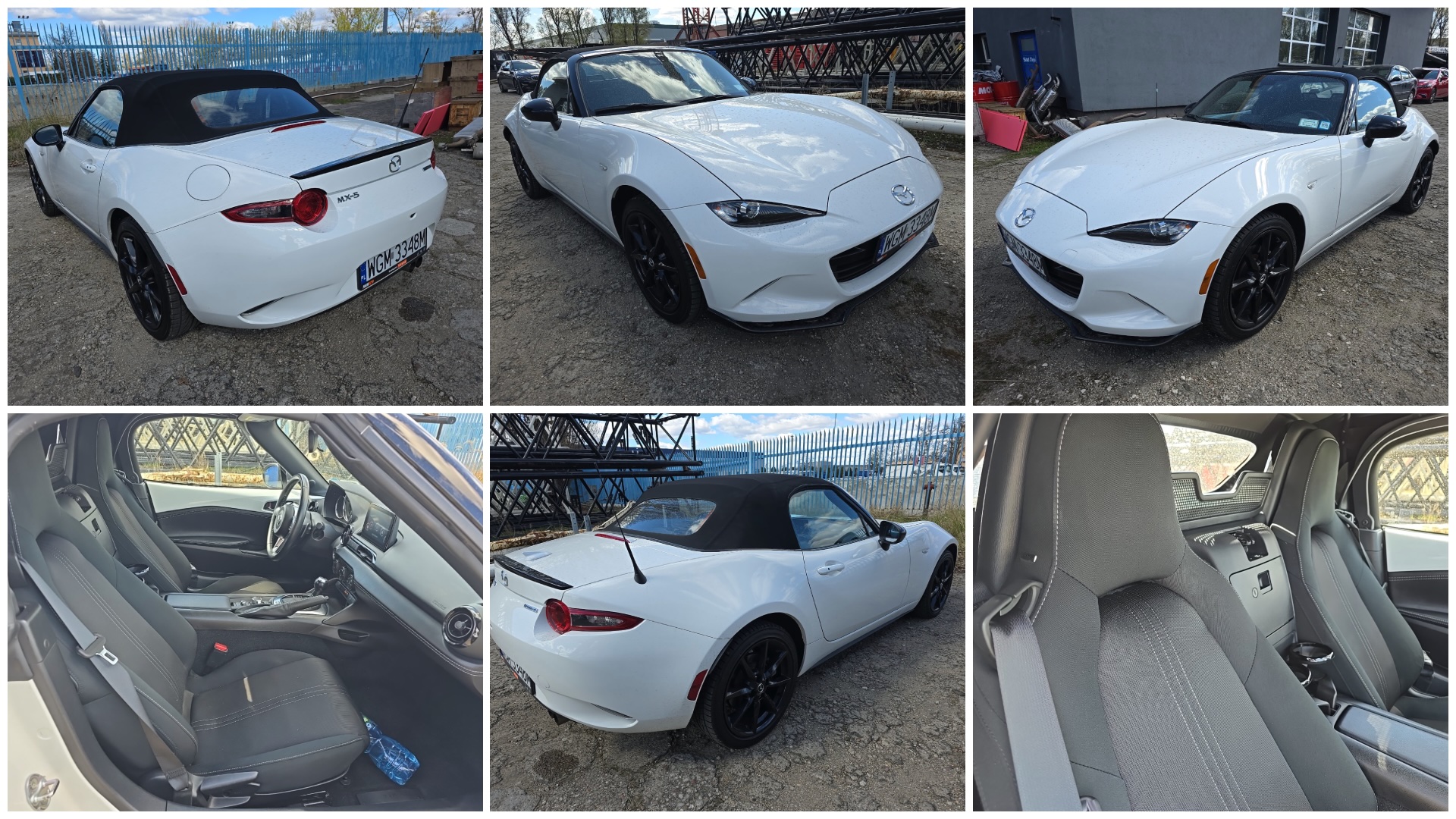 Mazda MX-5 from America to Warsaw