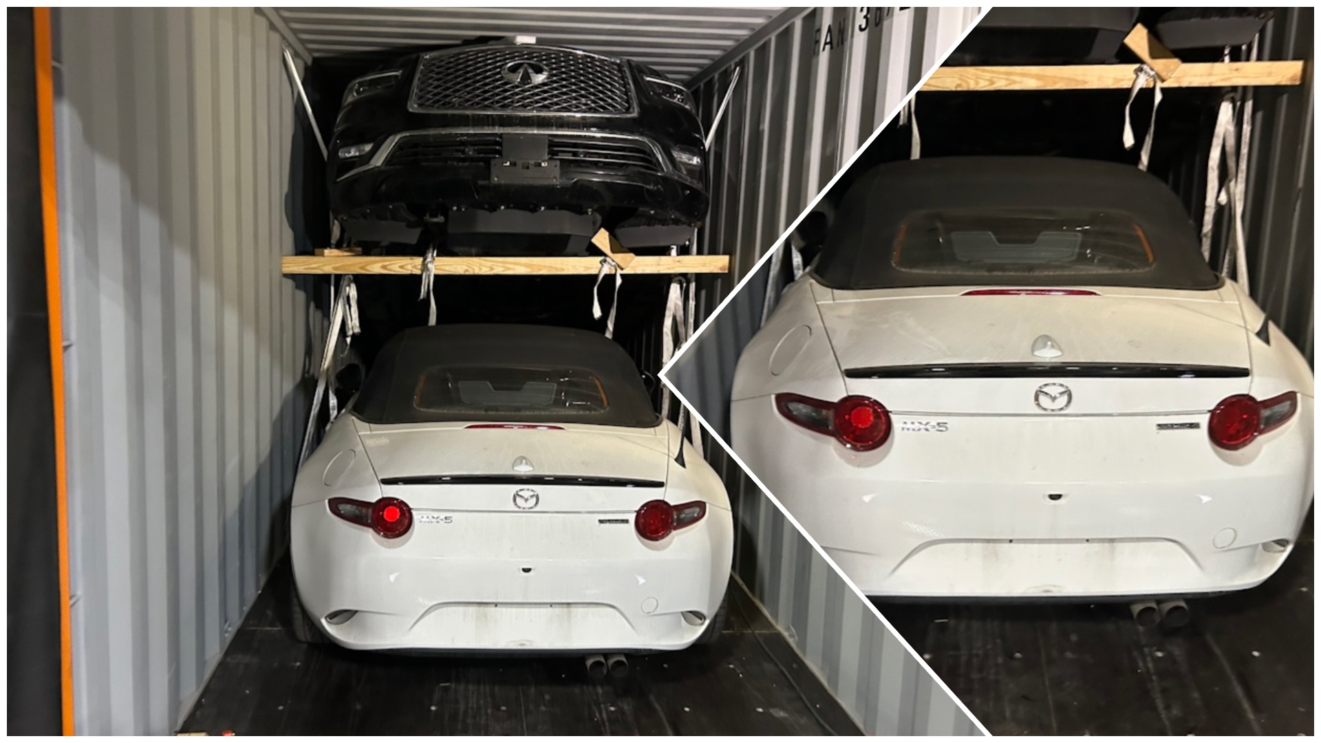 Mazda MX-5 from America to Warsaw